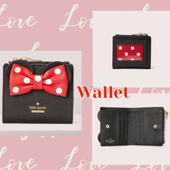 Kate Spade New York X Minnie Mouse Small Neema Backpack, Wallet, & Crossbody NWT - Picture 4 of 13